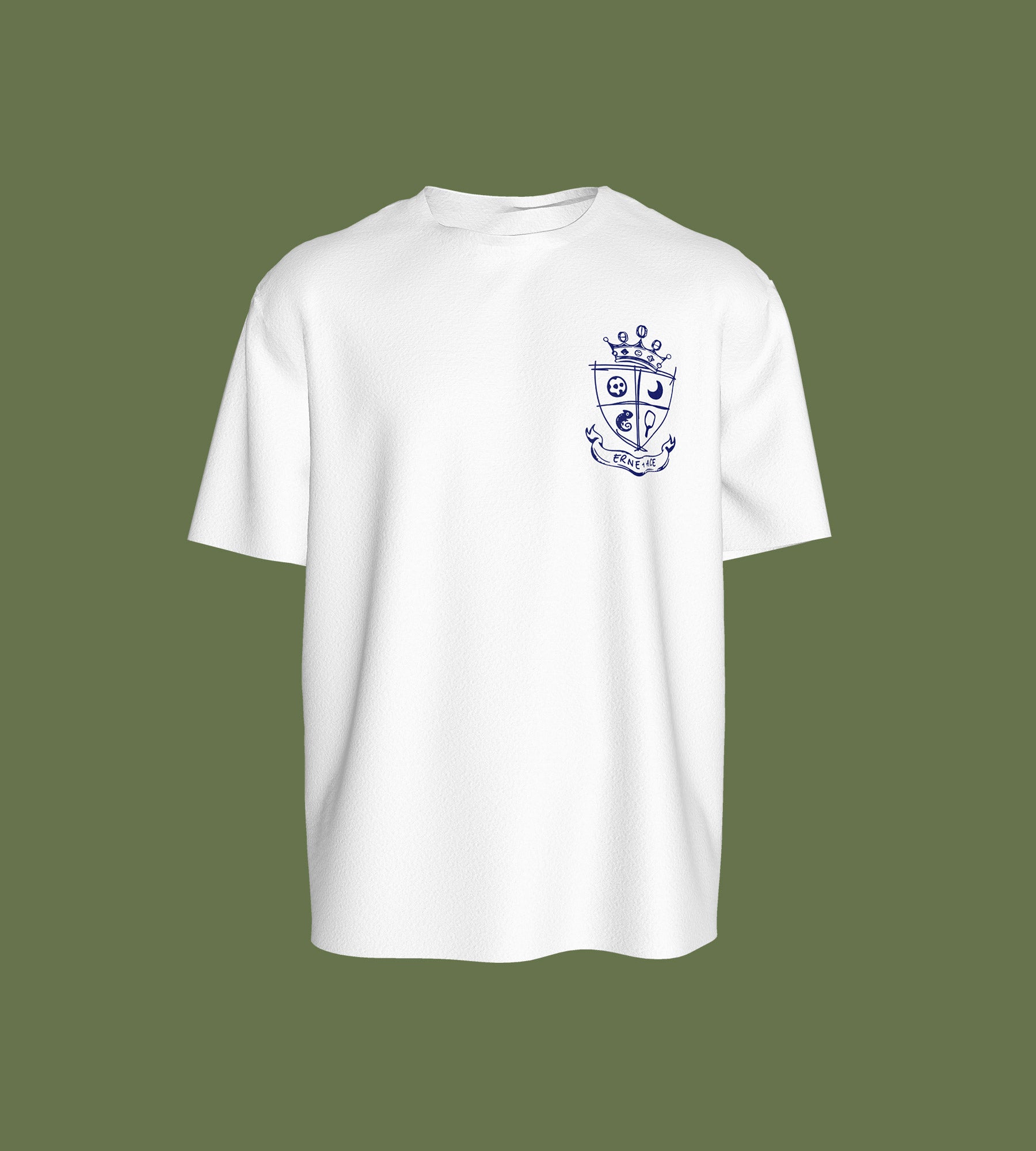 Big Crest Oversized Tee