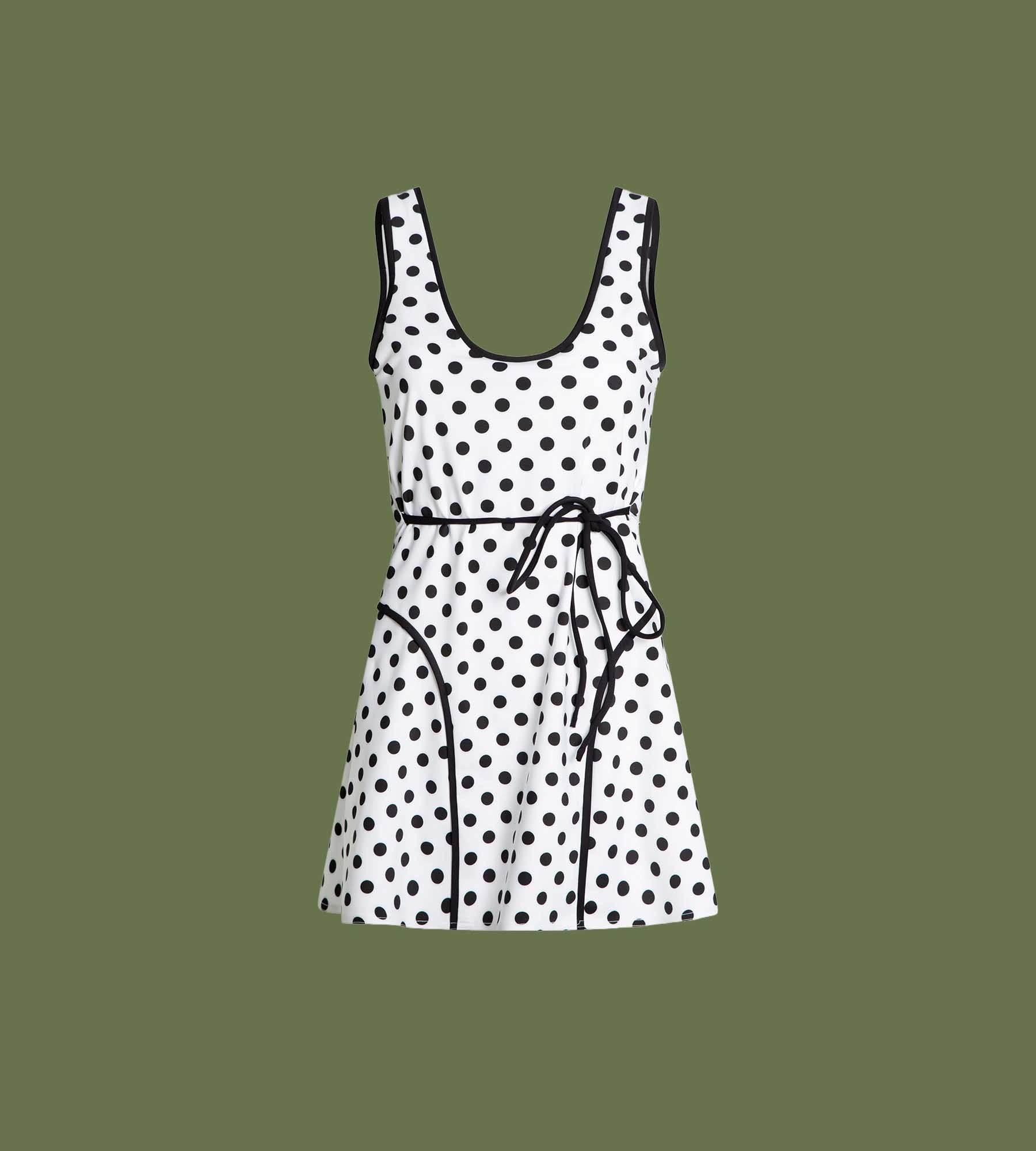 Polka Dot Skater Dress