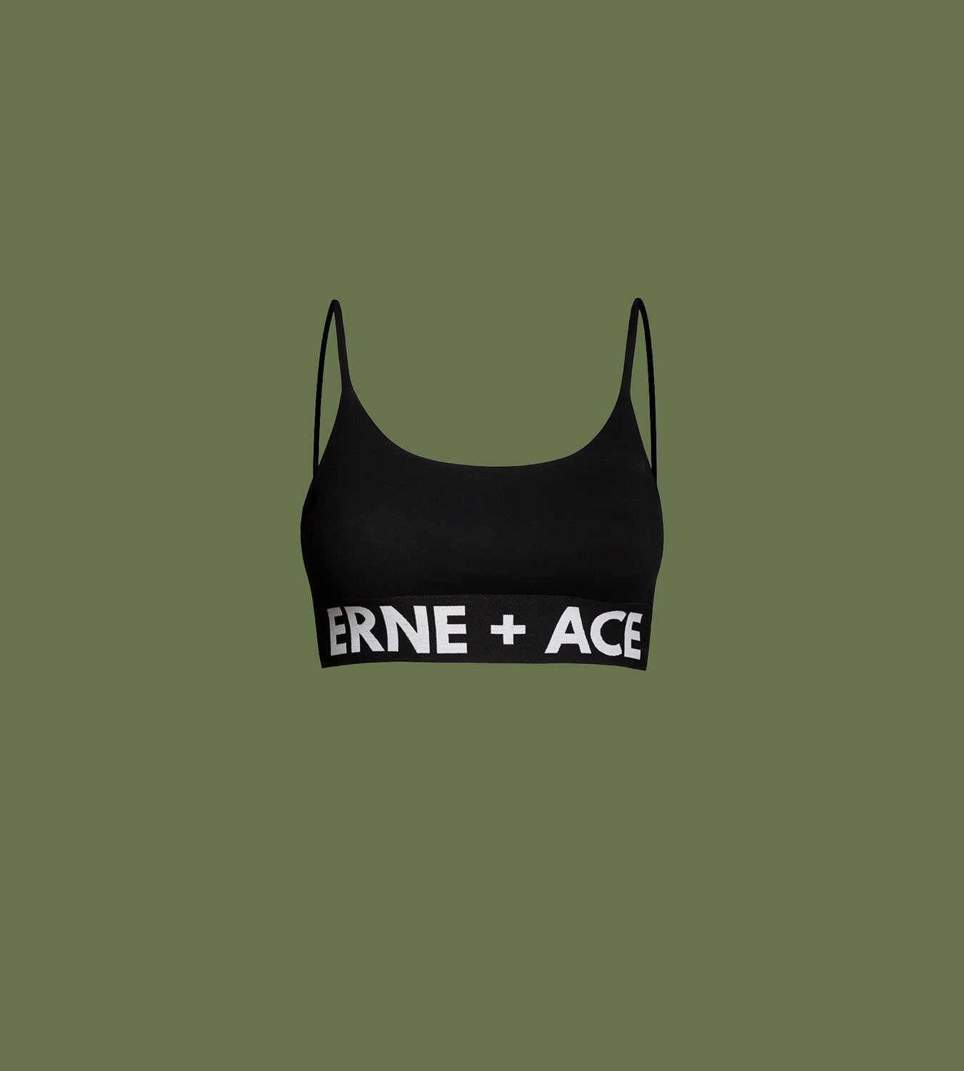 E+A Logo Band Sports Bra