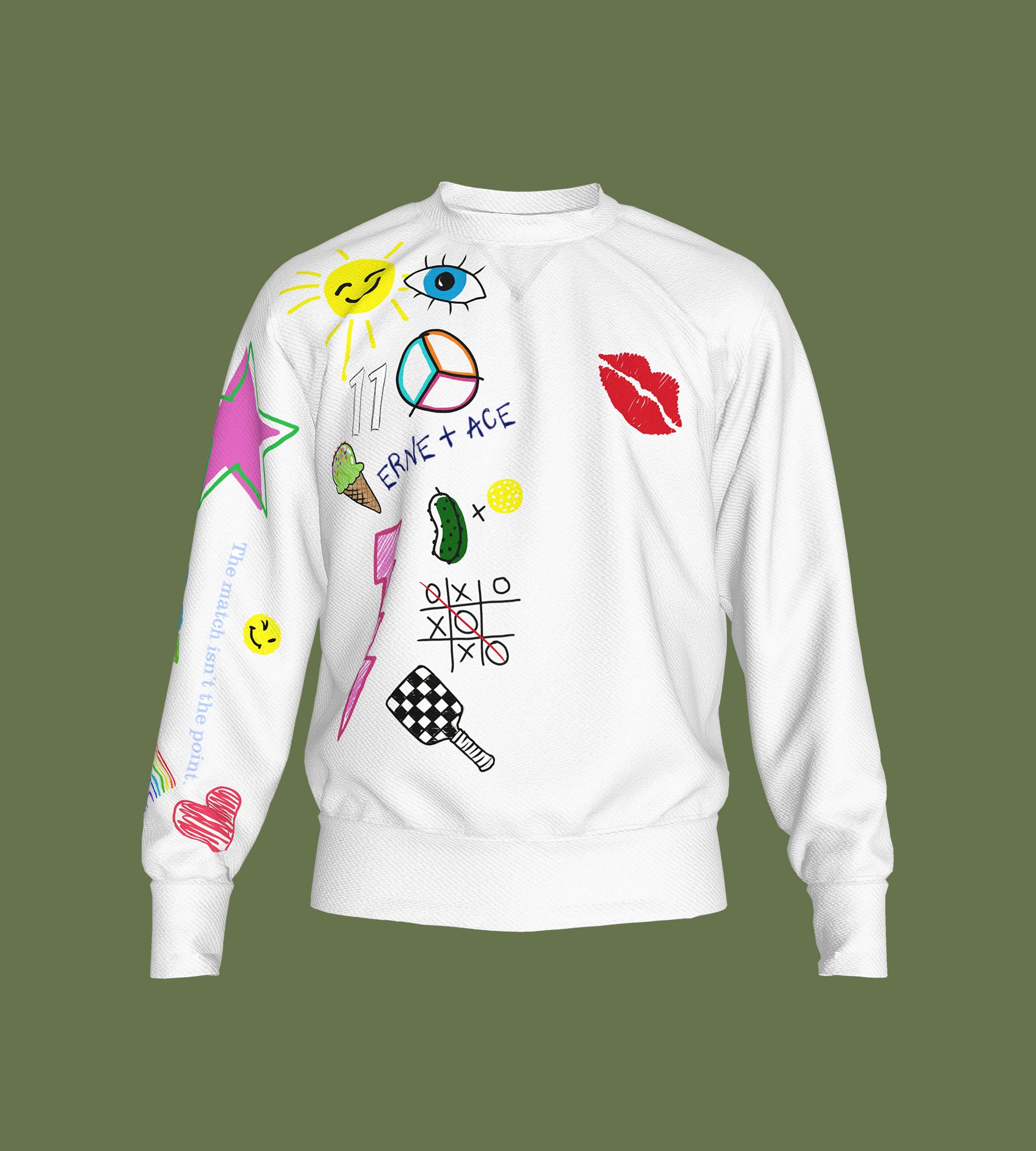 Doodle Crewneck Sweatshirt