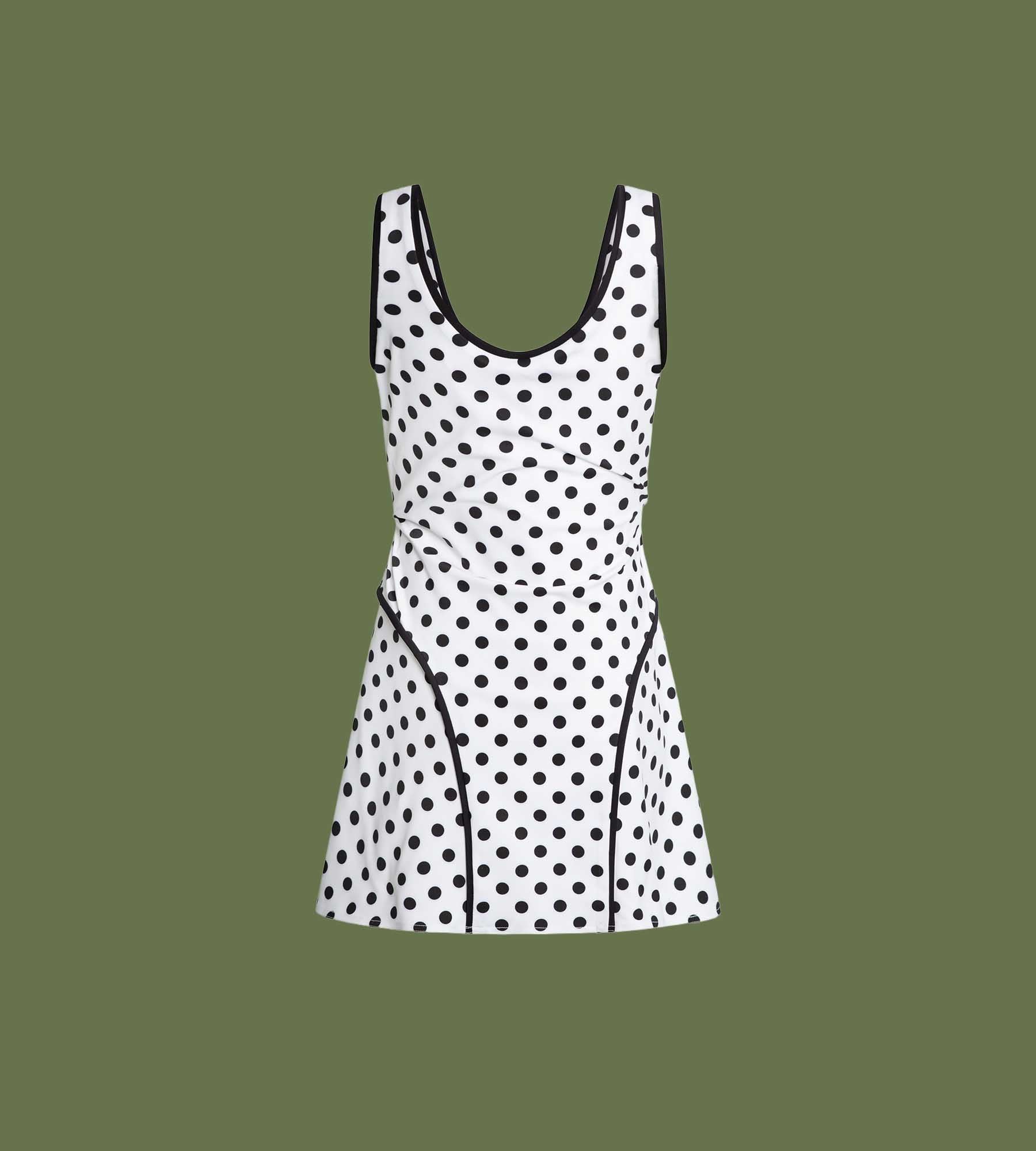 Polka Dot Skater Dress