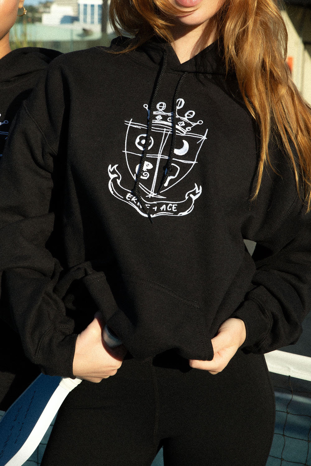 Signature Embroidered Crest Hoodie